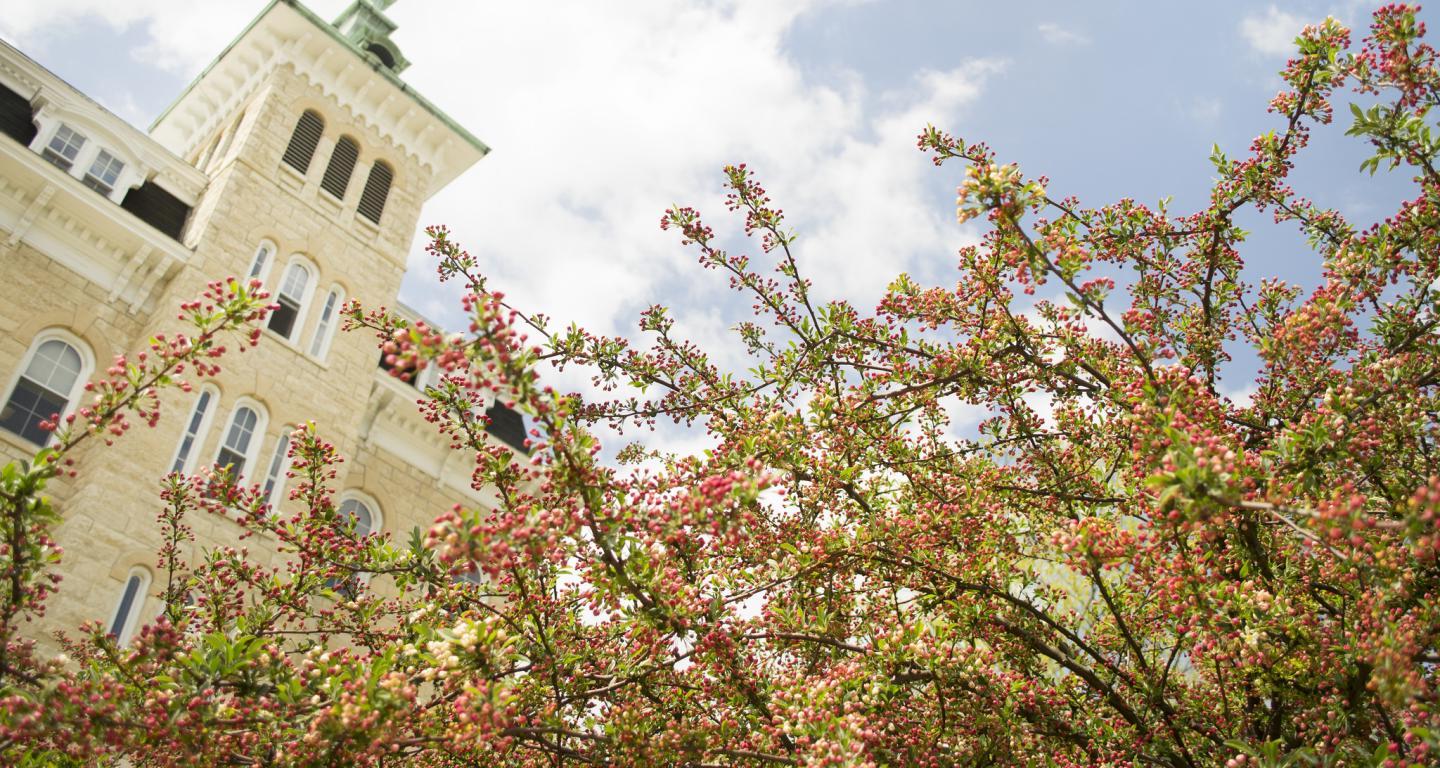 Old Main in Spring